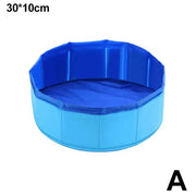 Foldable Pet Pool with Vinyl Toys